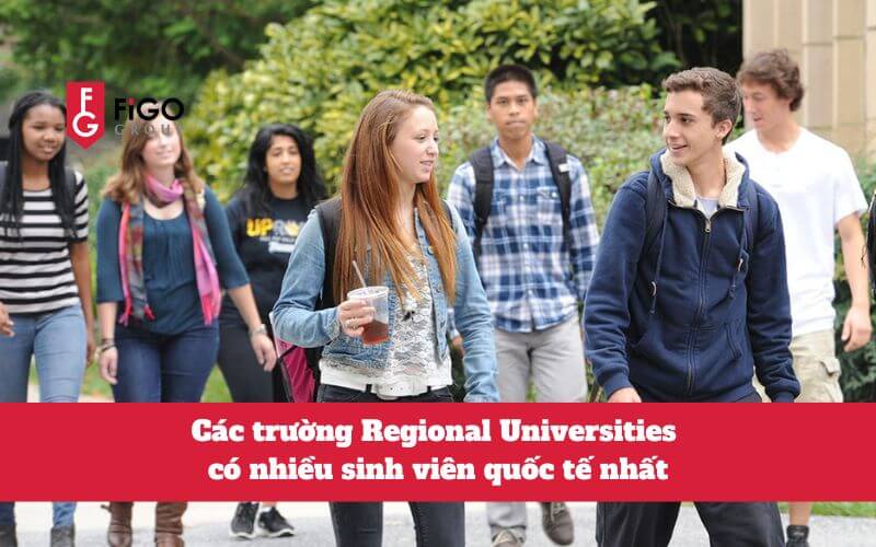 Các trường Regional Universities Mỹ có nhiều sinh viên quốc tế