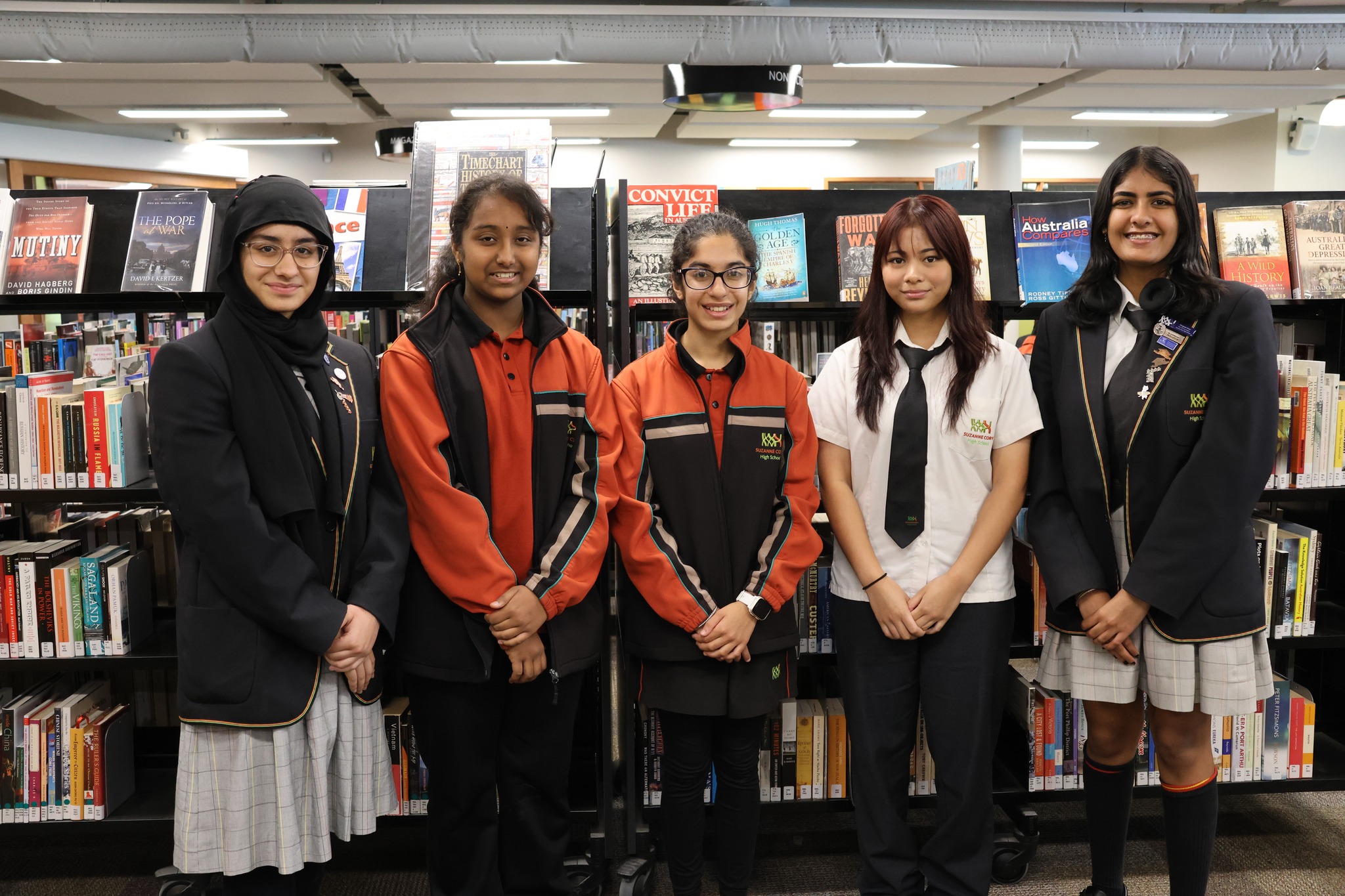 chương trình học thuật của Suzanne Cory High School