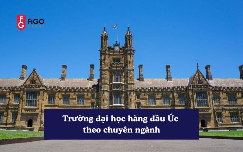 trường đại học hàng đầu Úc theo chuyên ngành