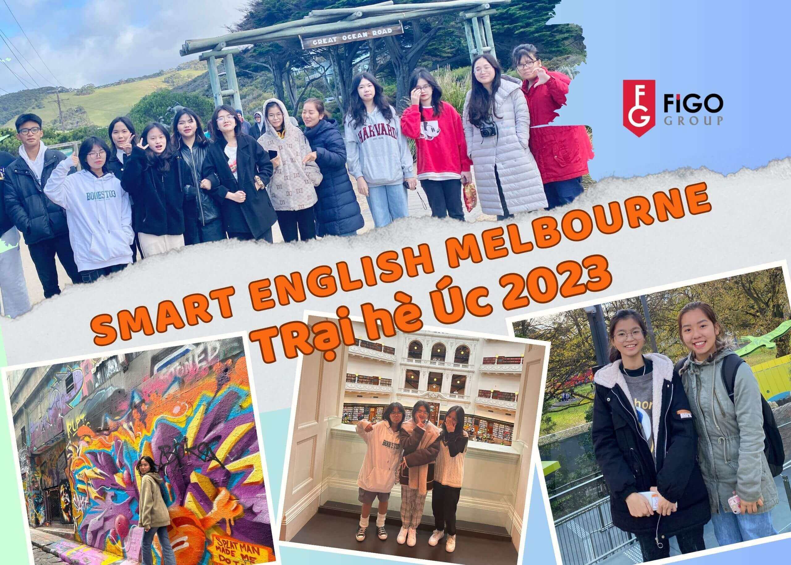 Trại hè Úc SMART English Melbourne 2023