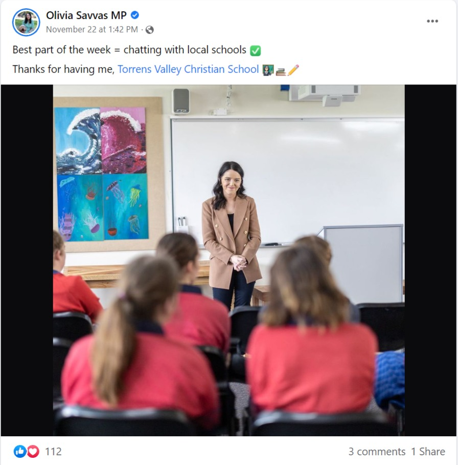 Trường Torrens Valley Christian School có tốt không?