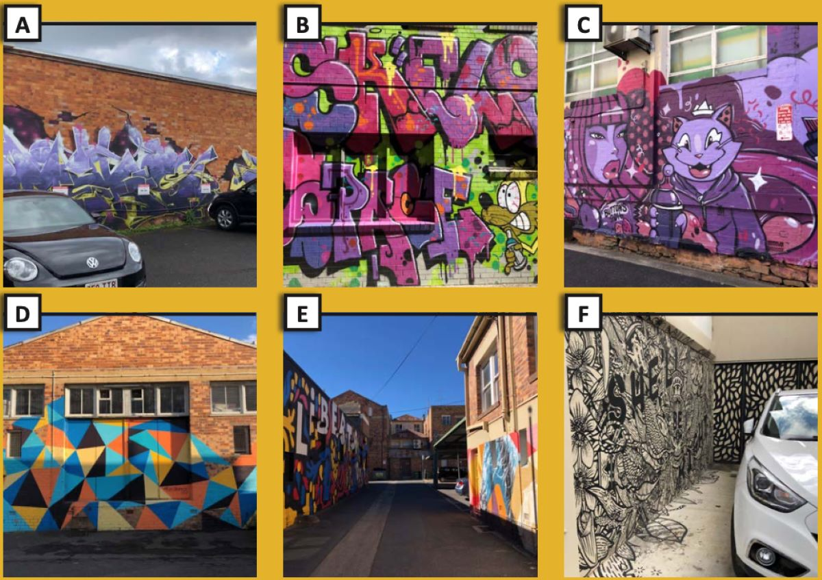 Khu nghệ thuật gần khuôn viên trường học