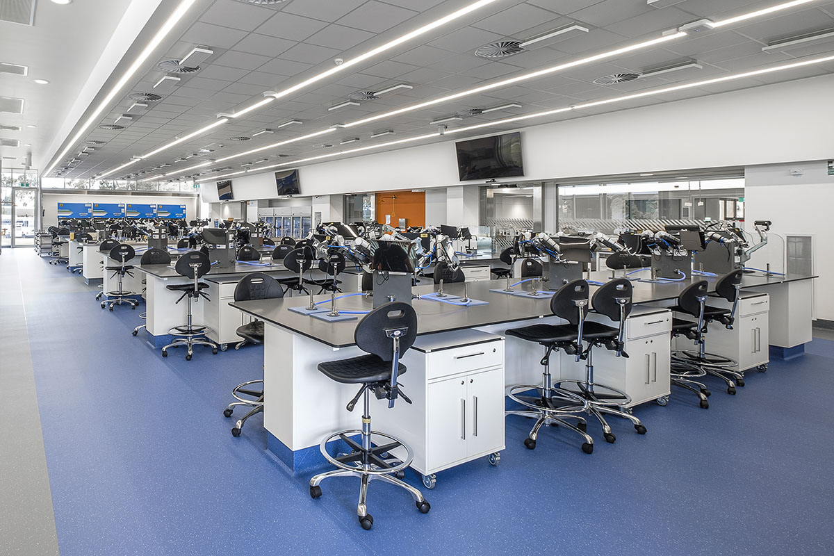 phòng thí nghiệm hiện đại của đại học Curtin