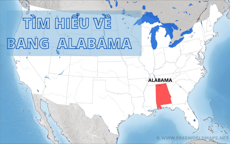 Vị trí Bang Alabama