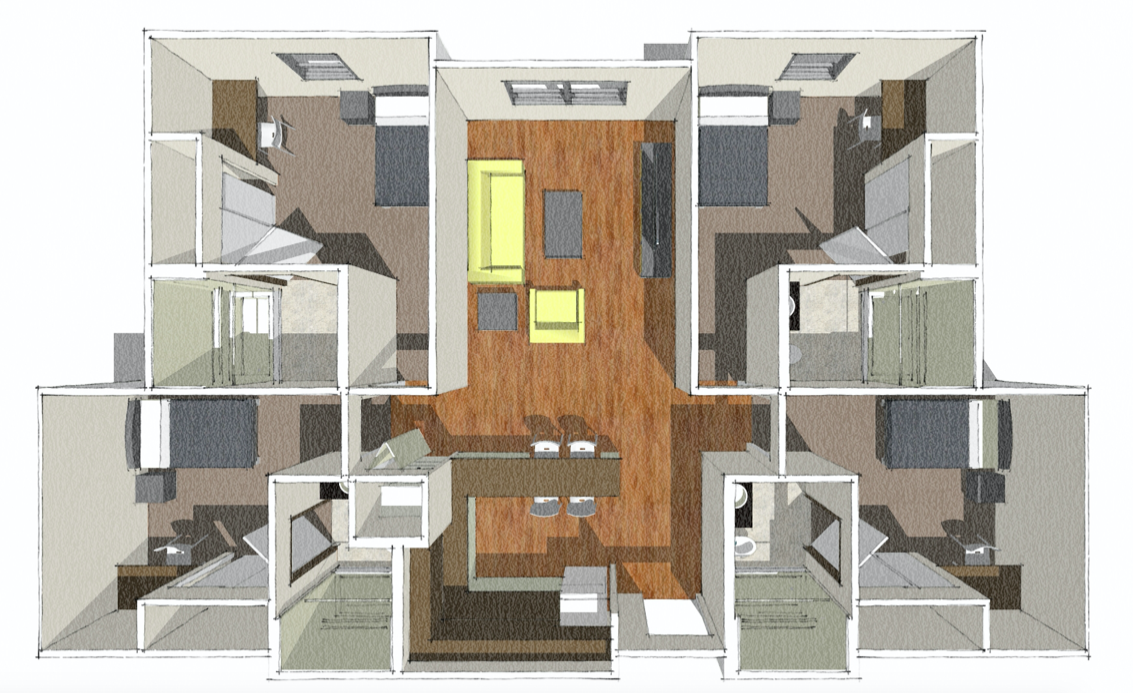 nhà ở khi du học bang Illinois